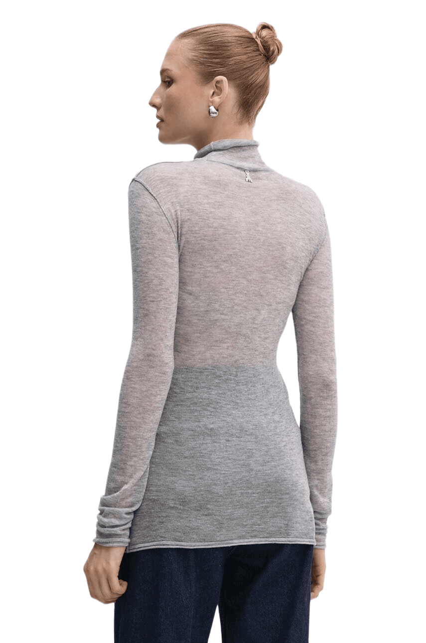 Maglia grigio melange