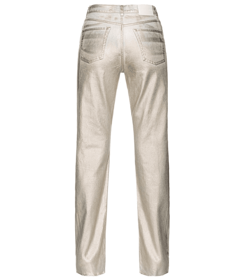 Jeans roxanne straight silver