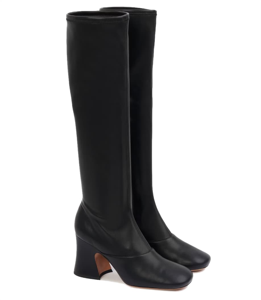 Janis heeled boot black