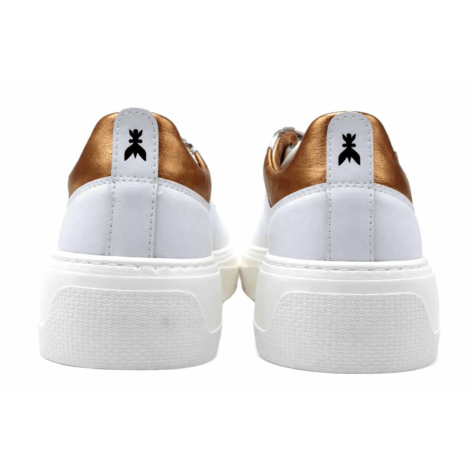 Sneakers pelle bianche