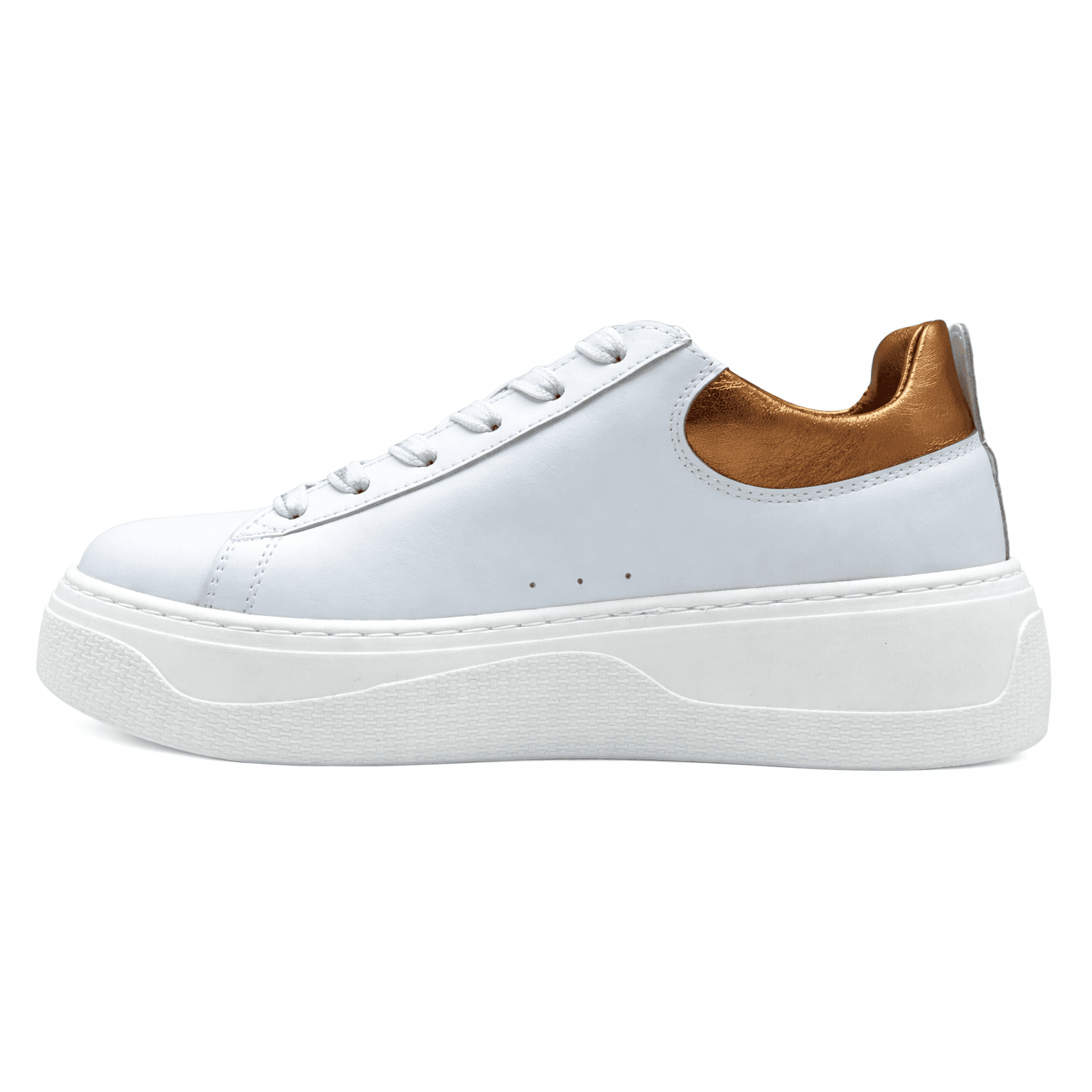 Sneakers pelle bianche