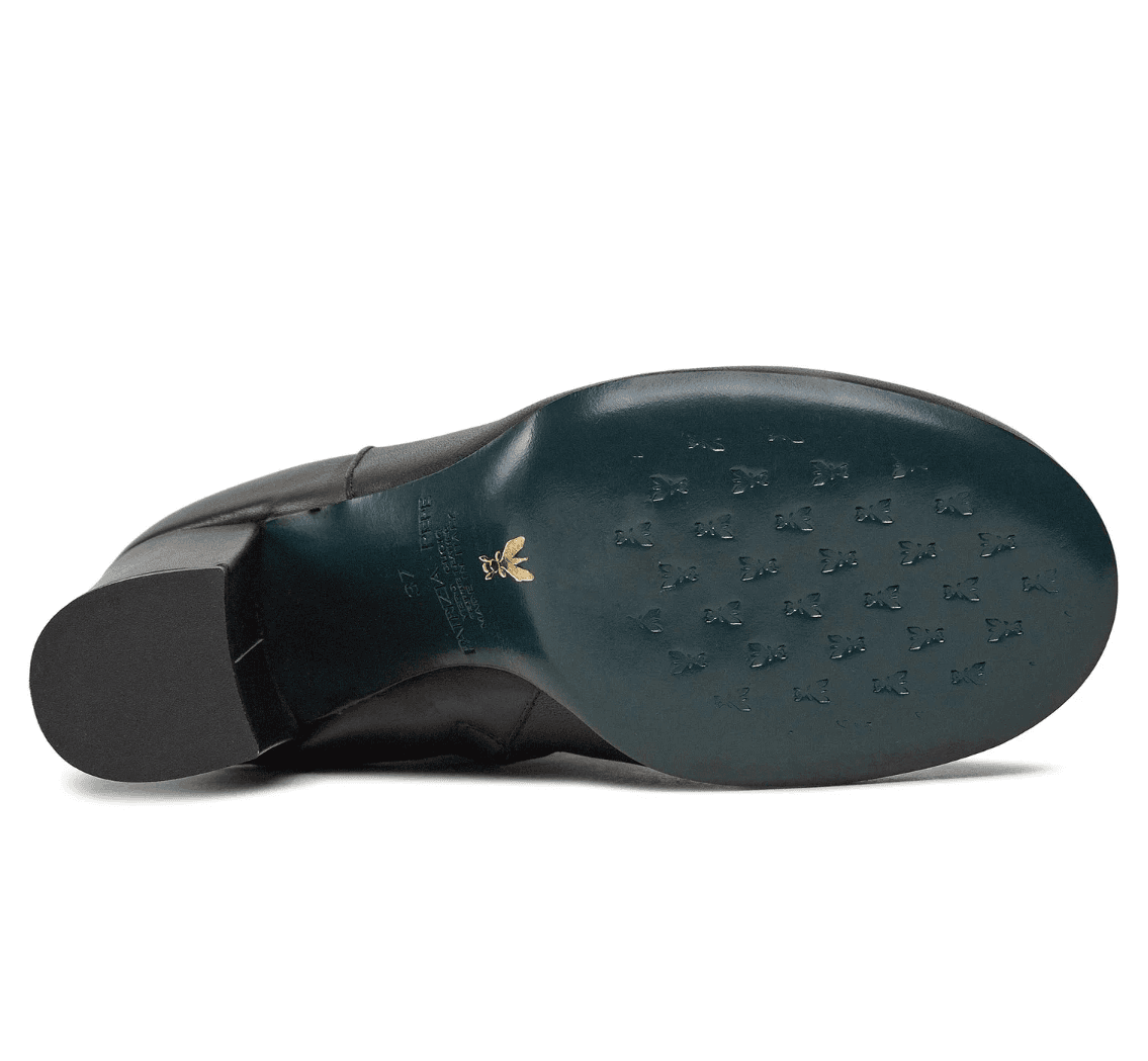 Stivaletti pelle tacco alto