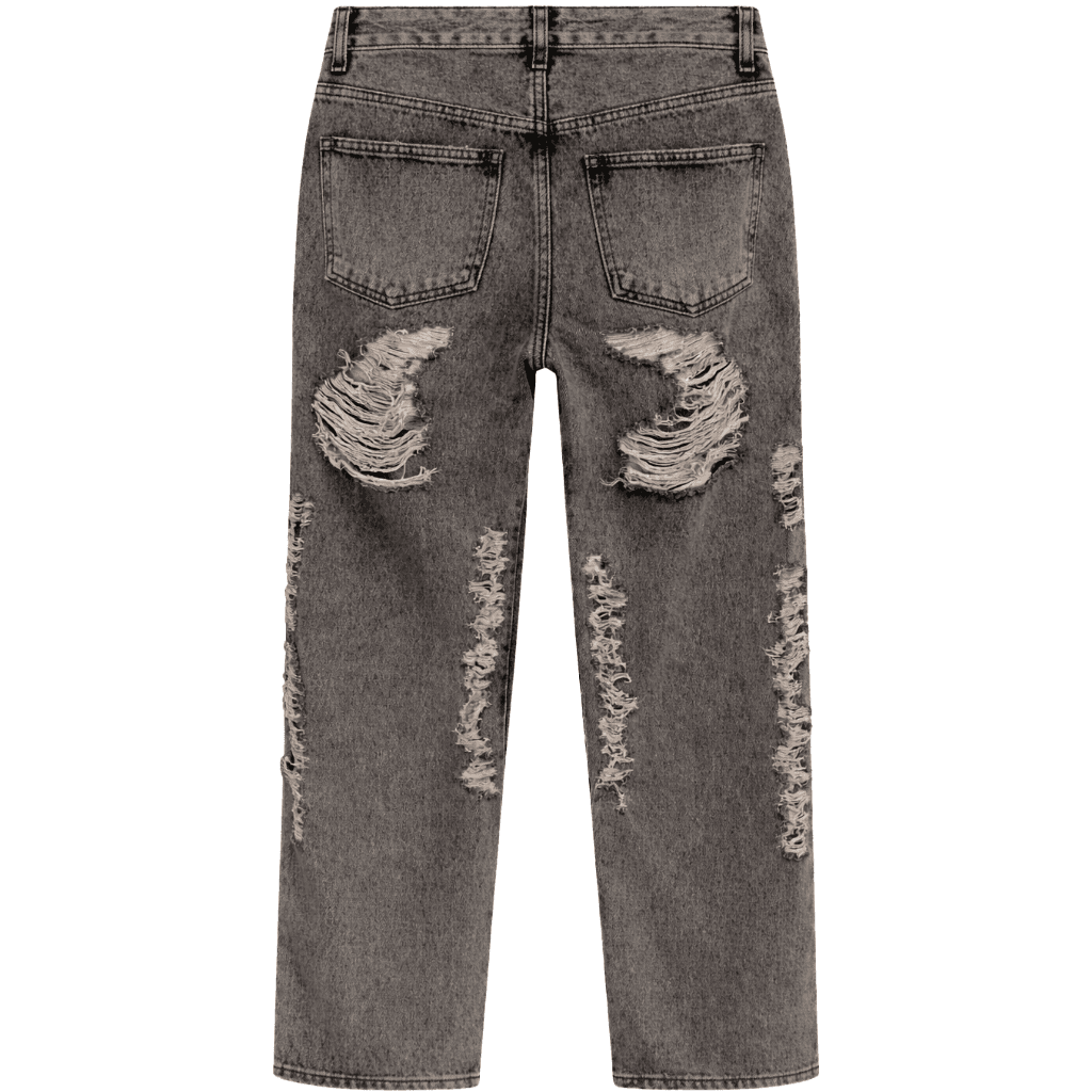 Jeans strappati neri
