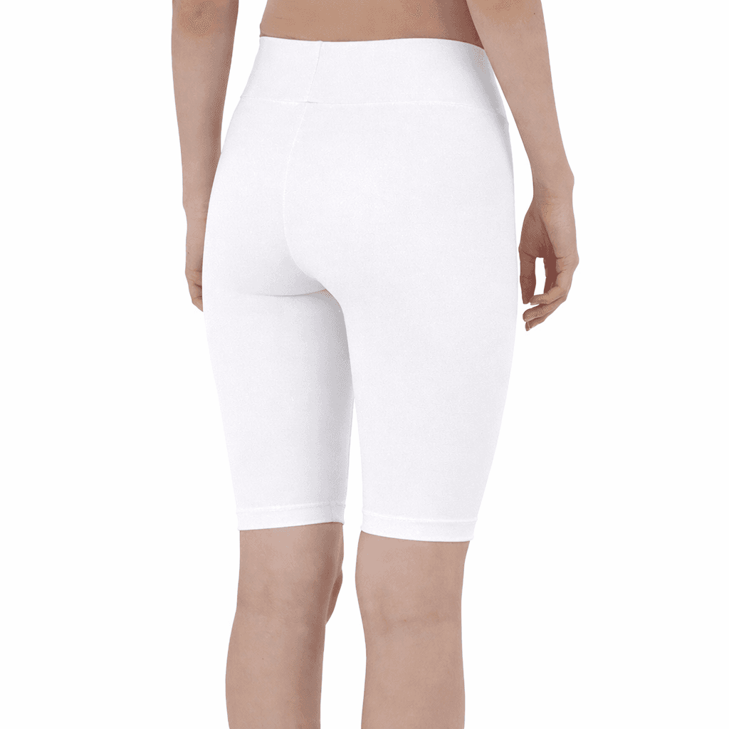 Leggings in cotone bianco