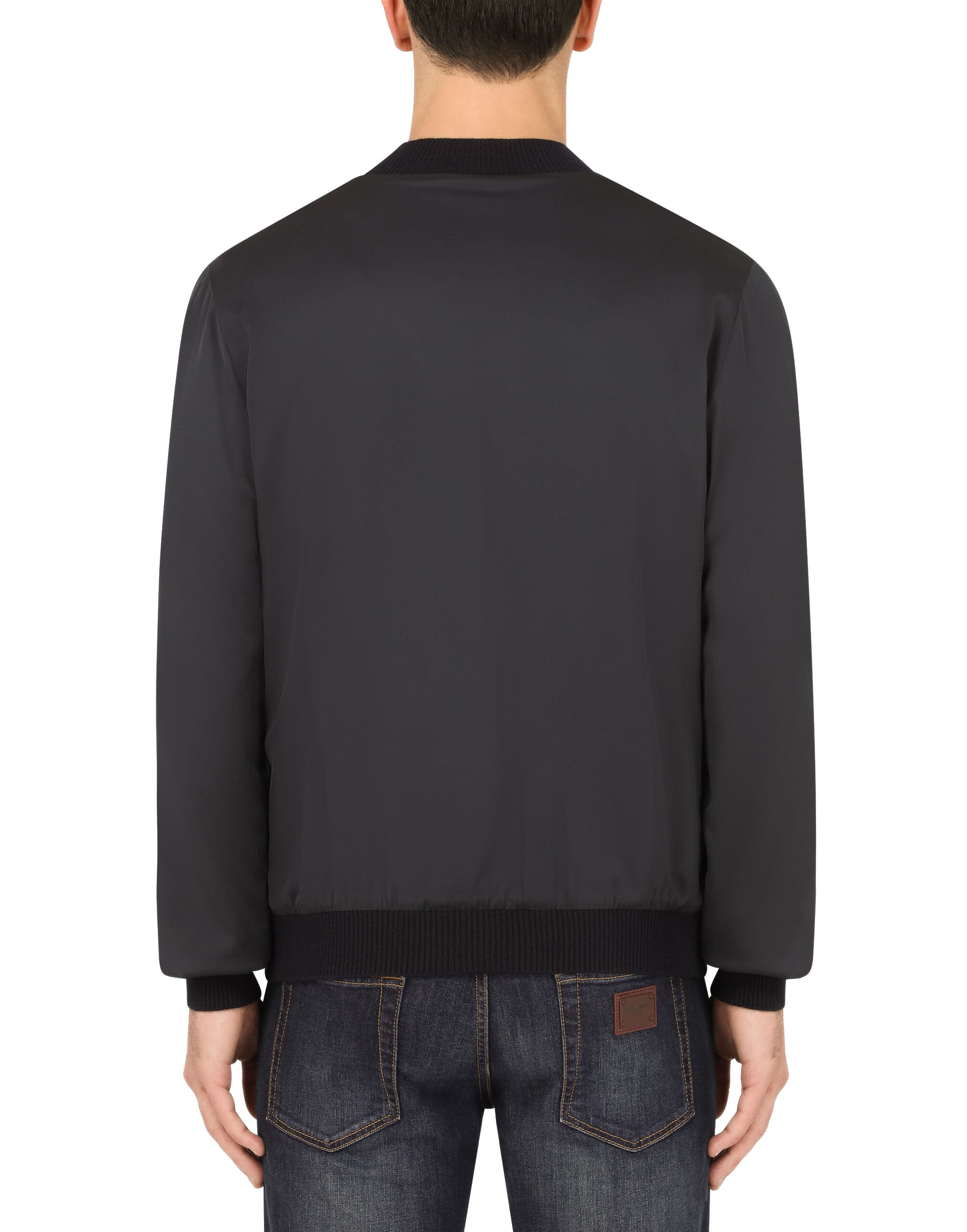 Giacca reversibile seta & cashmere