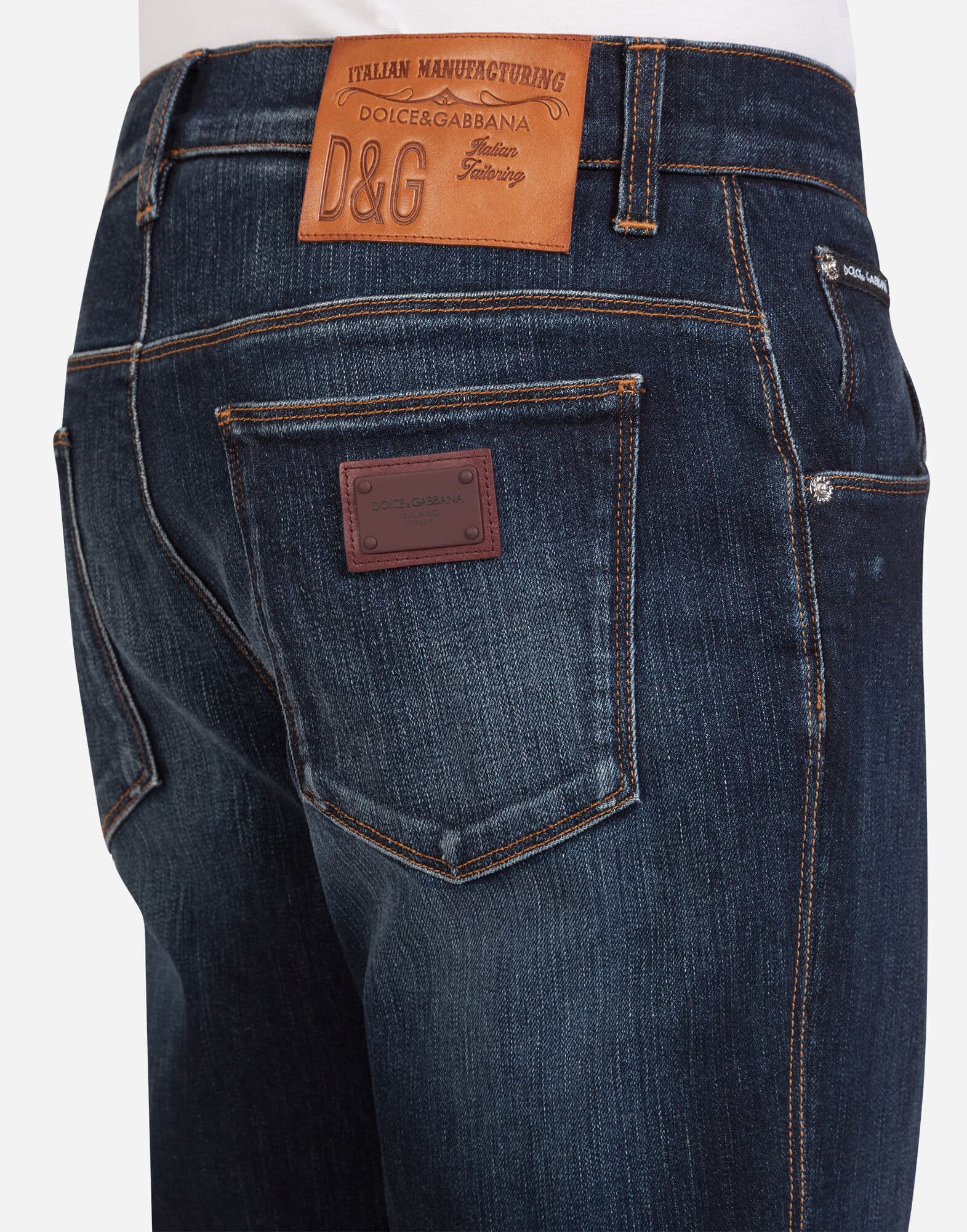 Stretch washed style jeans