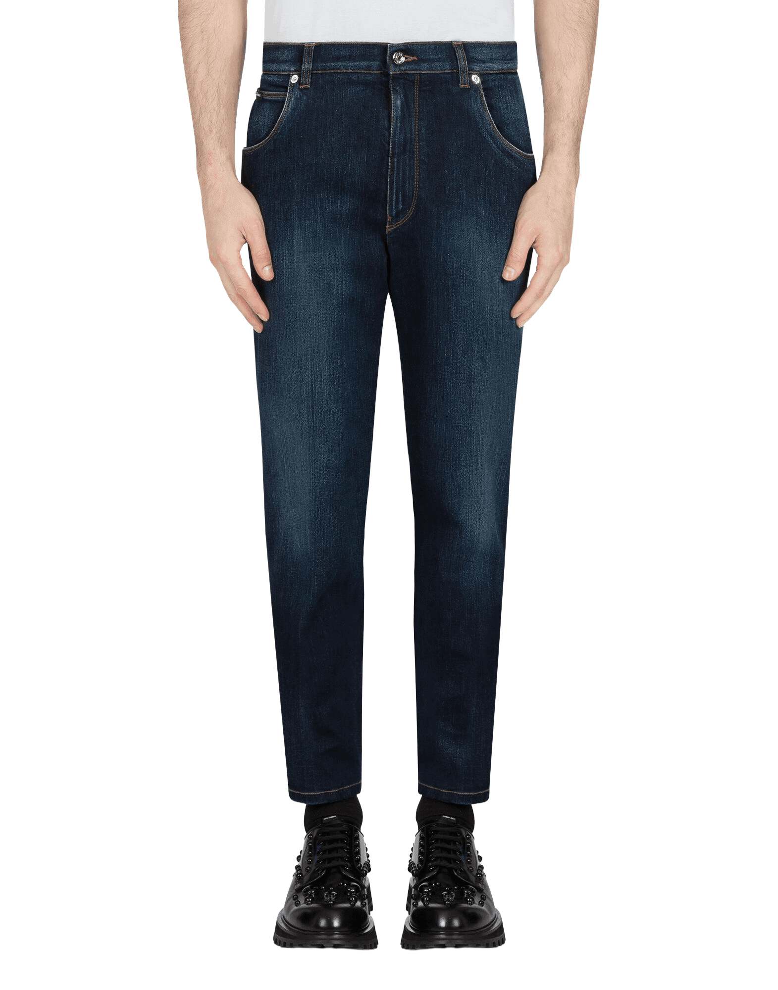 Stretch washed style jeans
