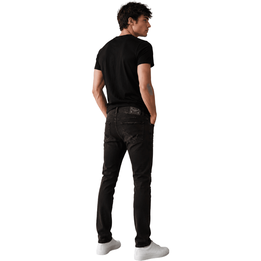 Jeans strappati neri
