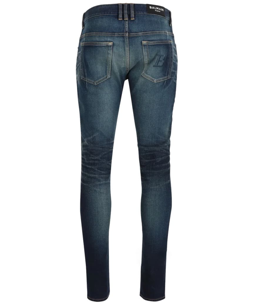 Jeans skinny blu