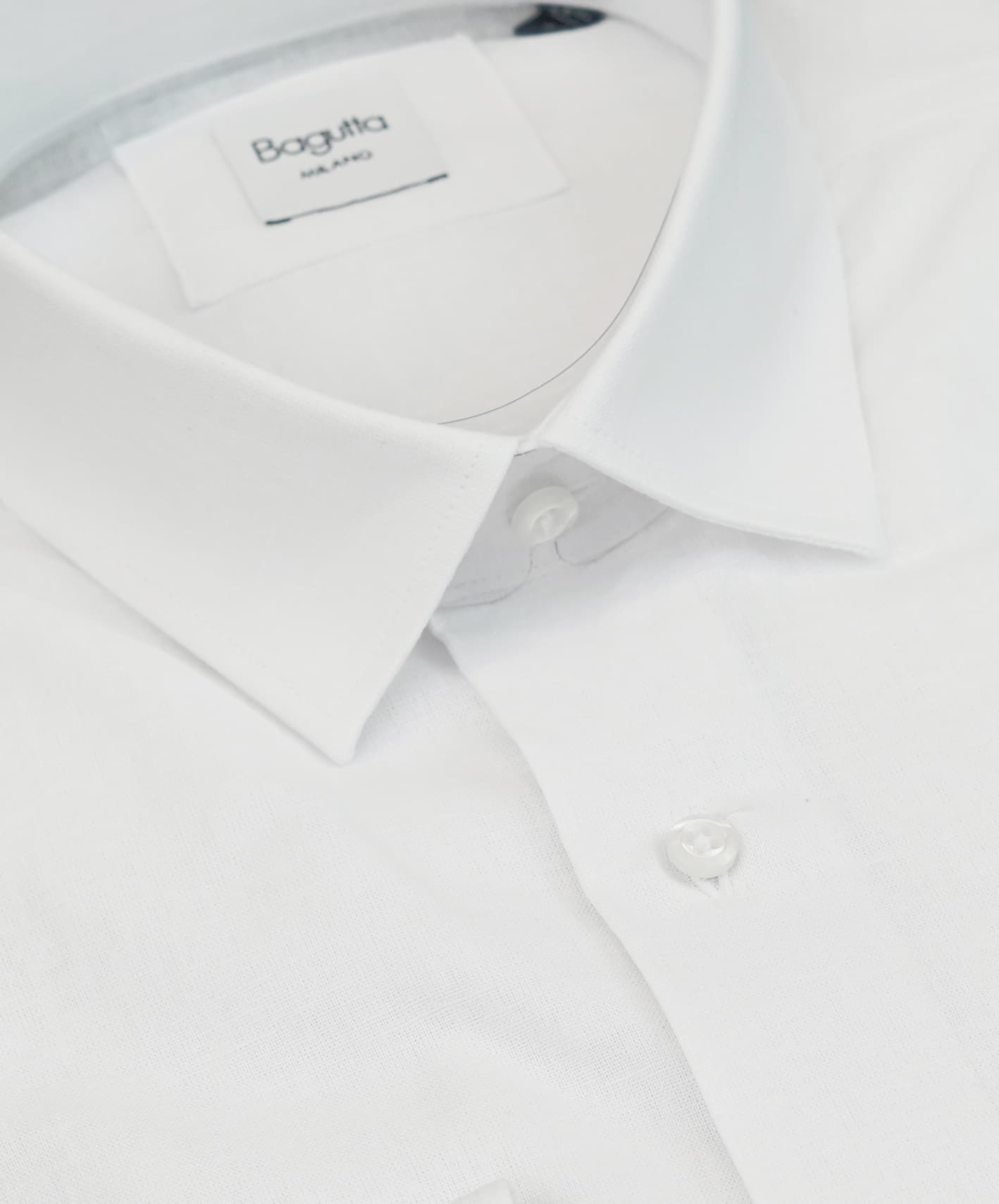 Camicia collo gani bianco