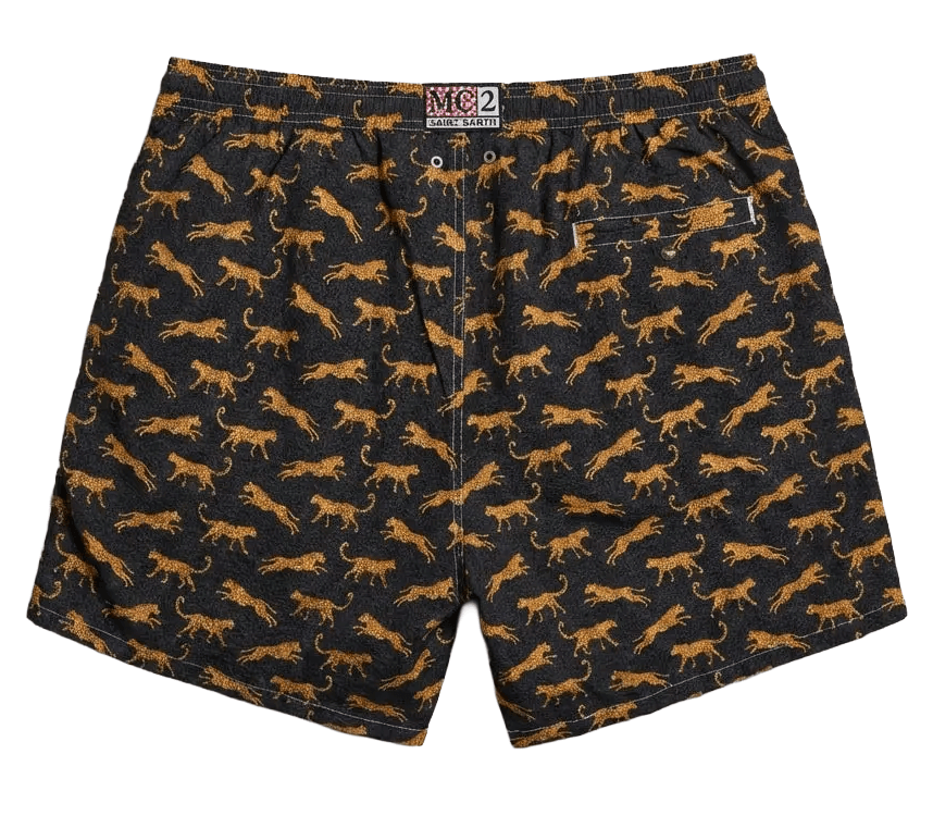 Lighting leopard anml