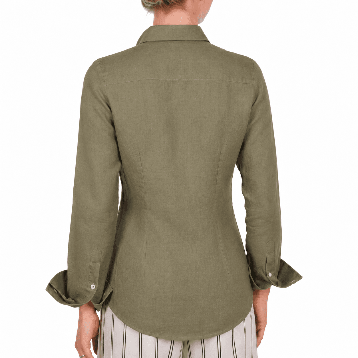 Camicia lino army
