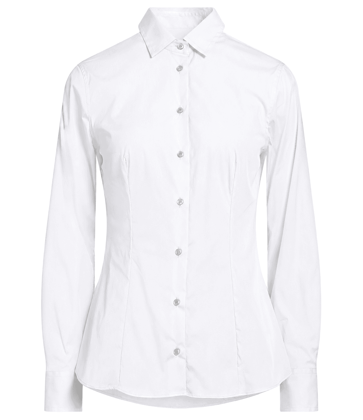 Camicia misto cotone bianco