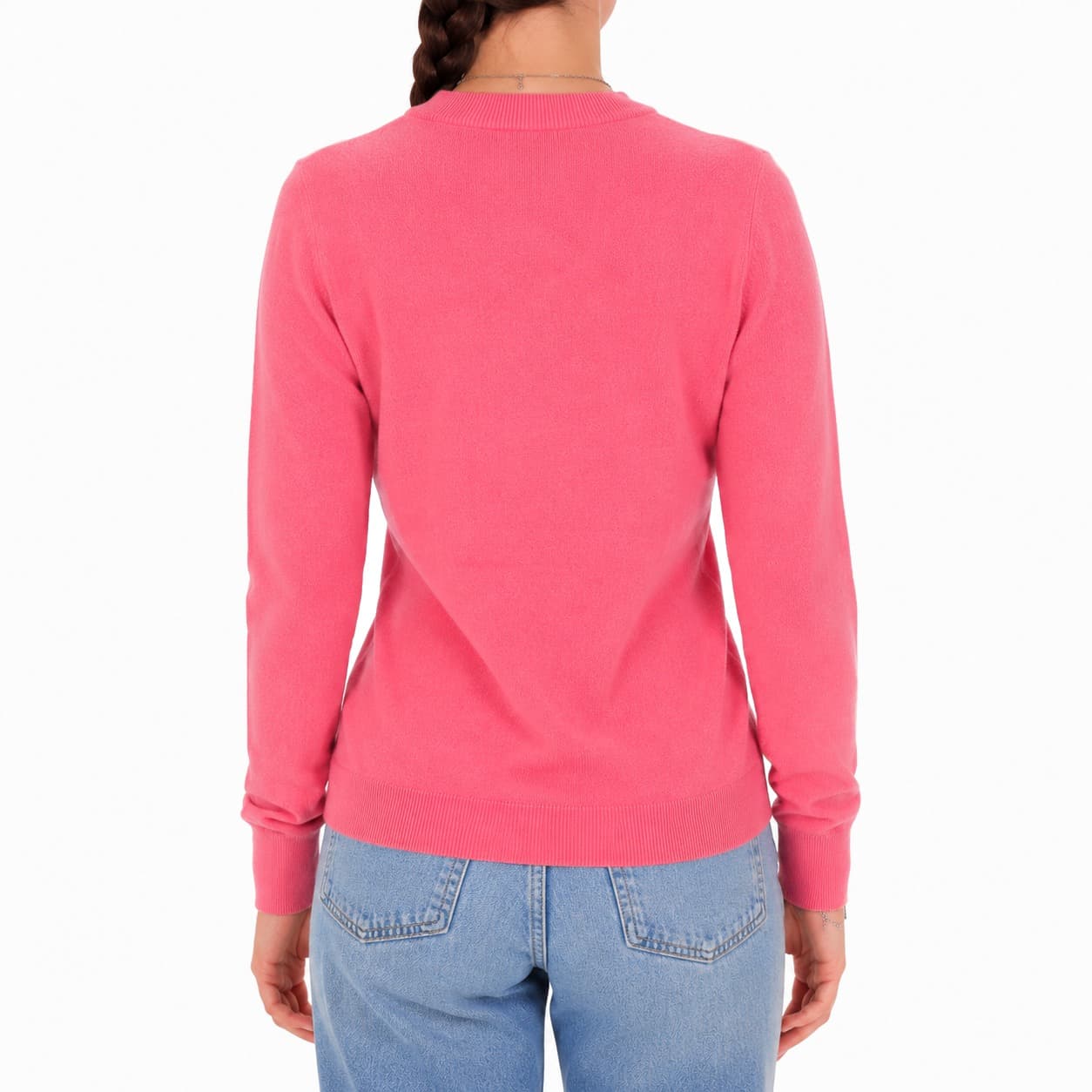 Maglia cashmere a bottoni