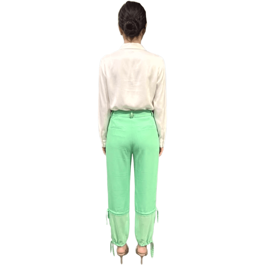 Pantaloni priapo verde