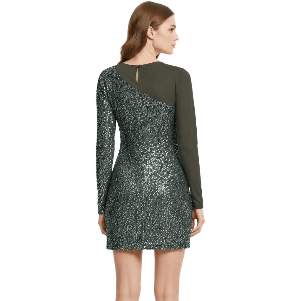 Abito alison con paillettes