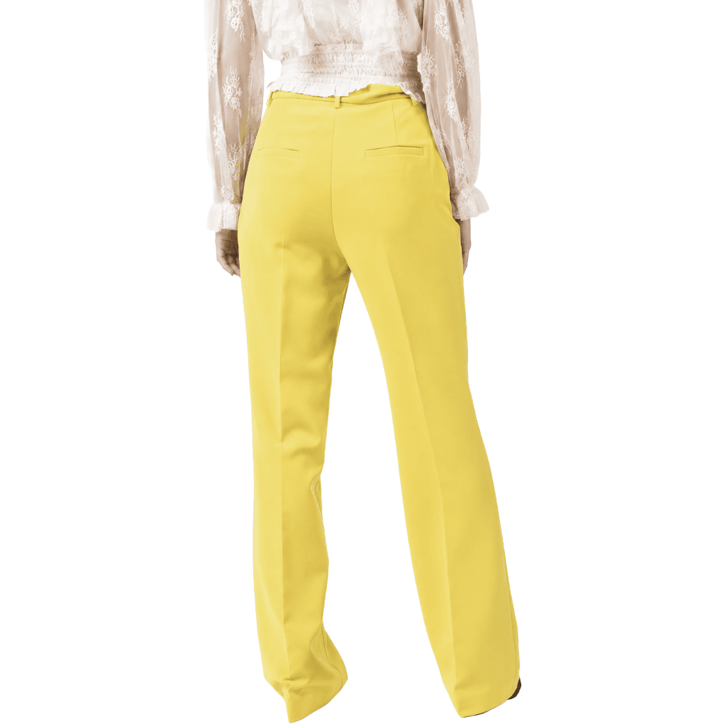 Pantaloni laurance gialli