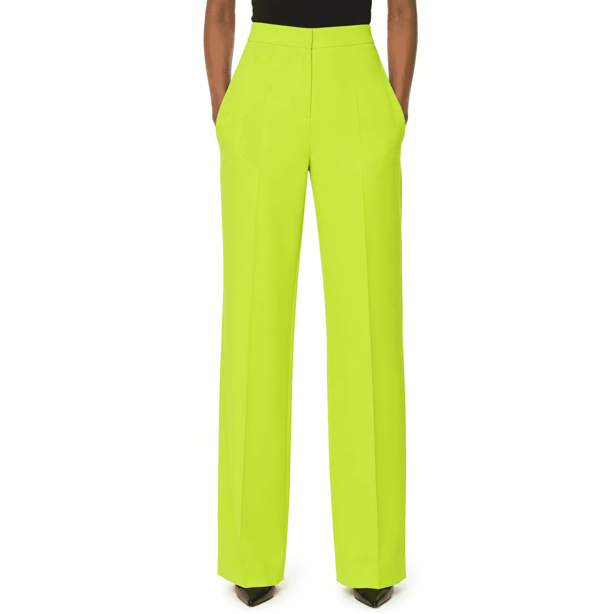 Pantaloni hulka lime