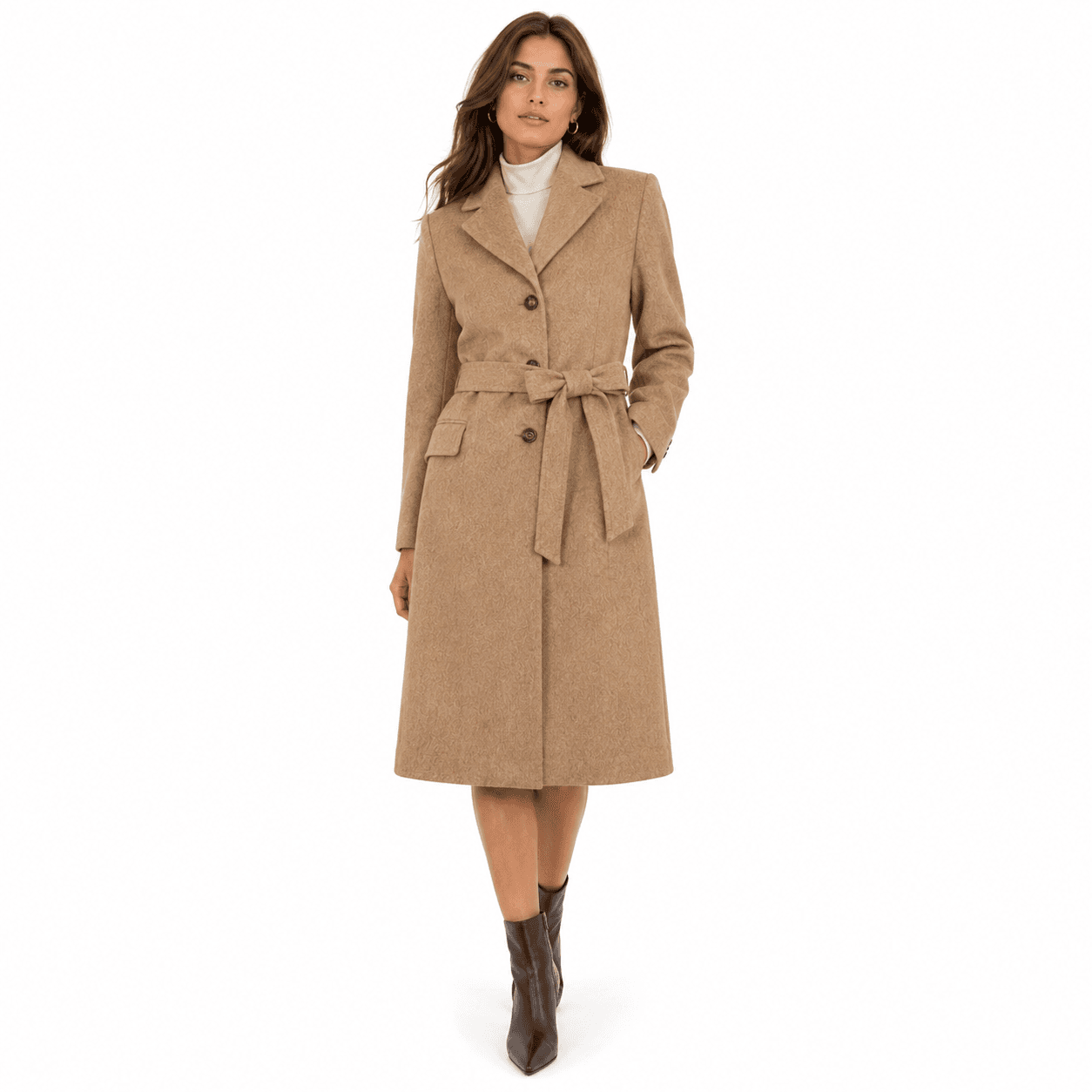 Cappotto capolavoro cammello