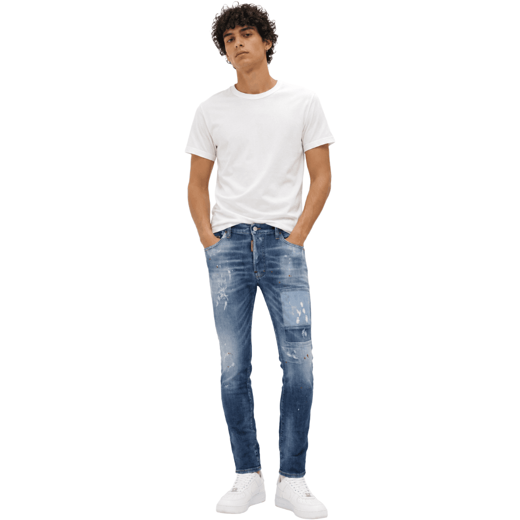 Denim skater jeans