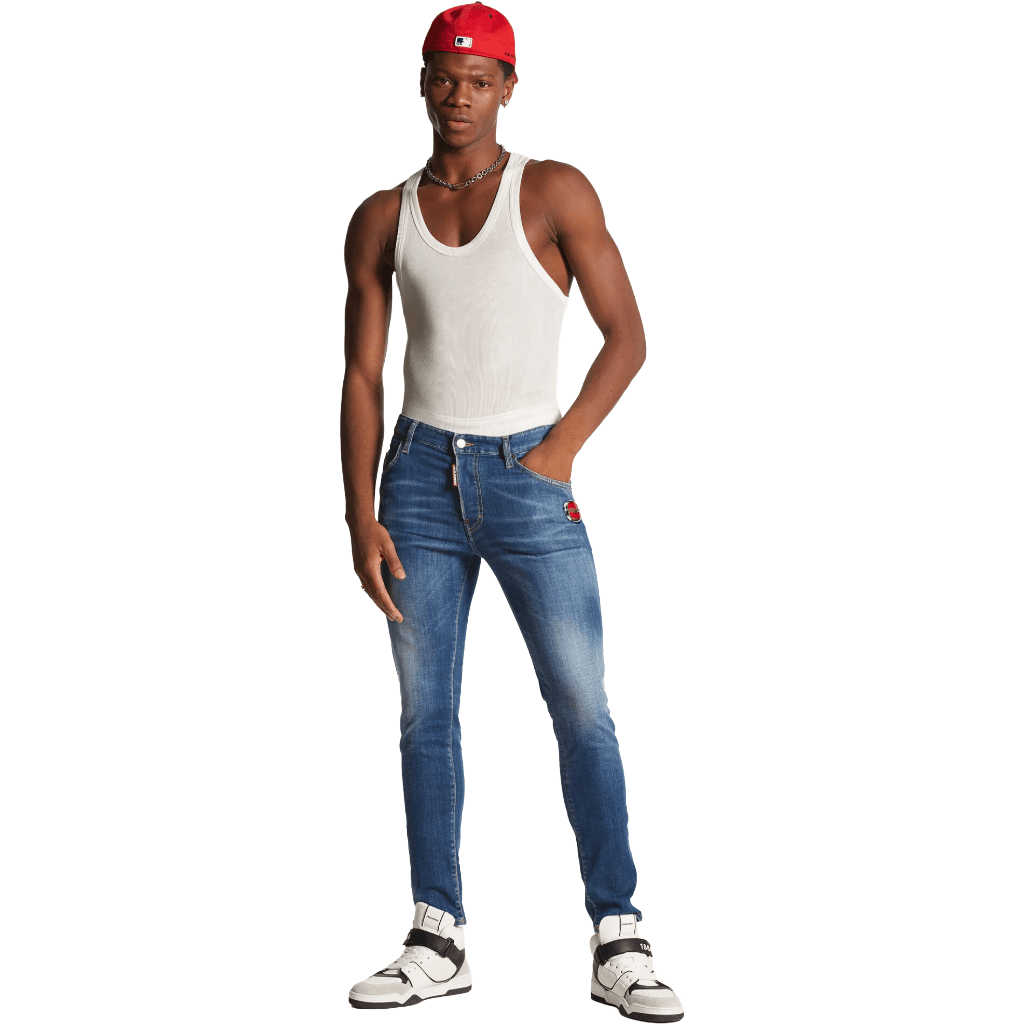 Denim skater jean
