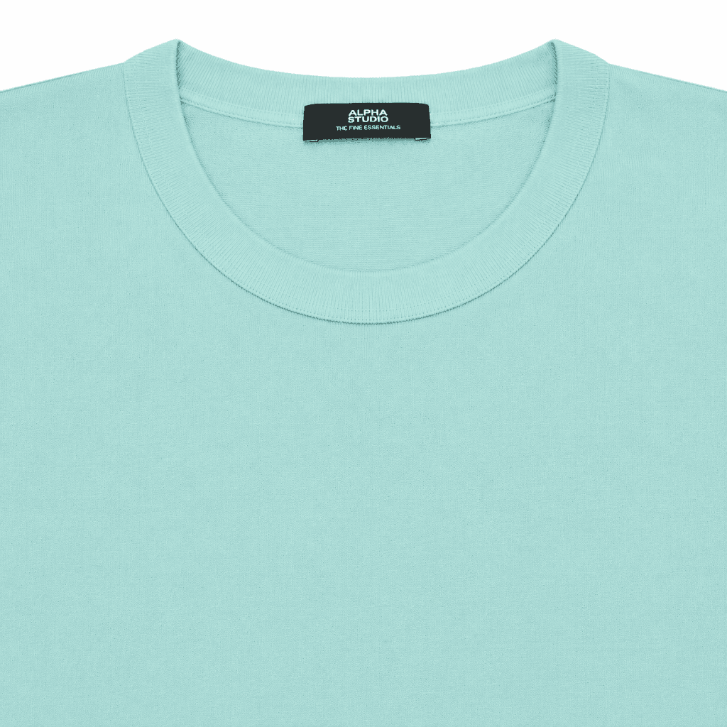 T-shirt in seta e cashmere