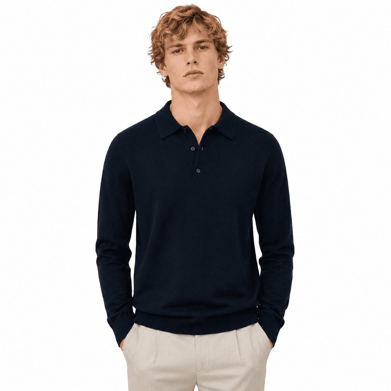Polo seta e cashmere