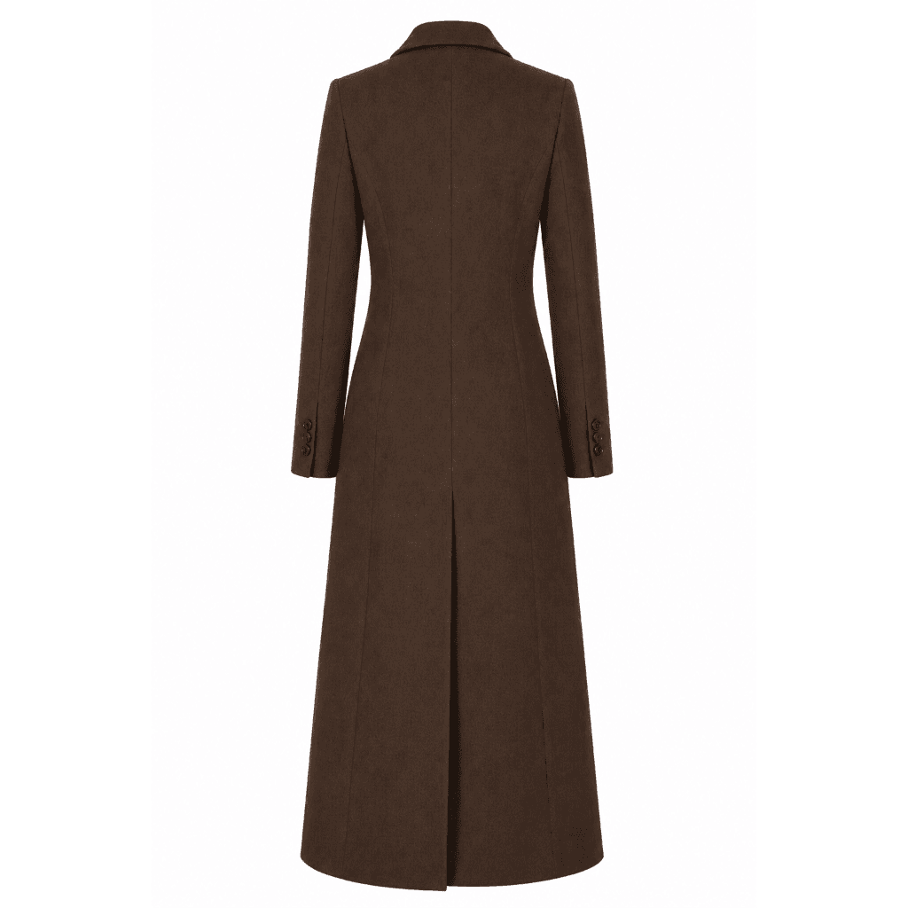 Cappotto capolavoro lungo marrone