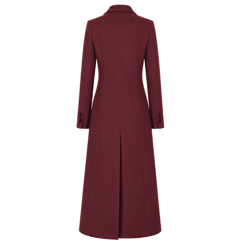 Cappotto capolavoro lungo bordeaux