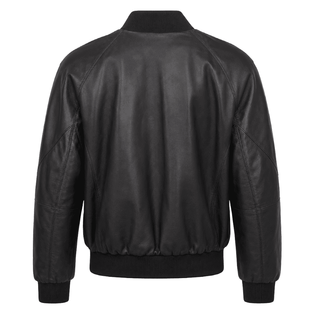 Bomber faurel leather