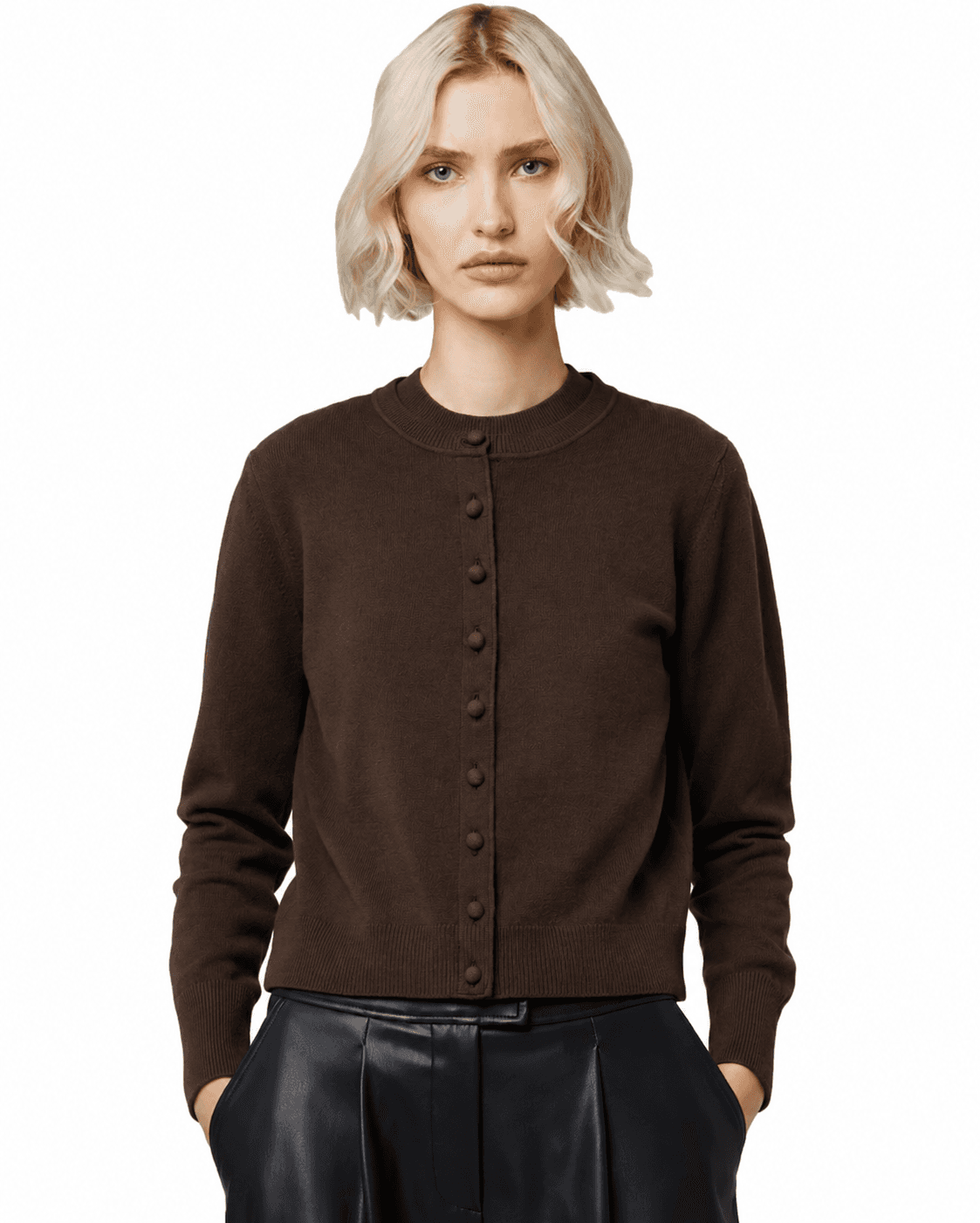 Rebecca crop m/lunga retrò