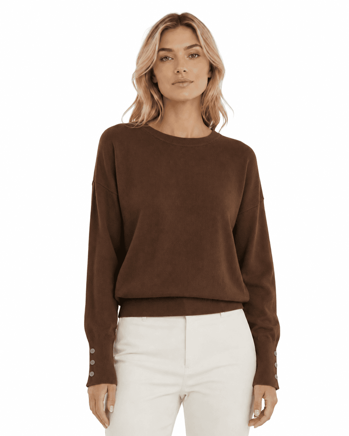 Girocollo m/l seta-cashmere