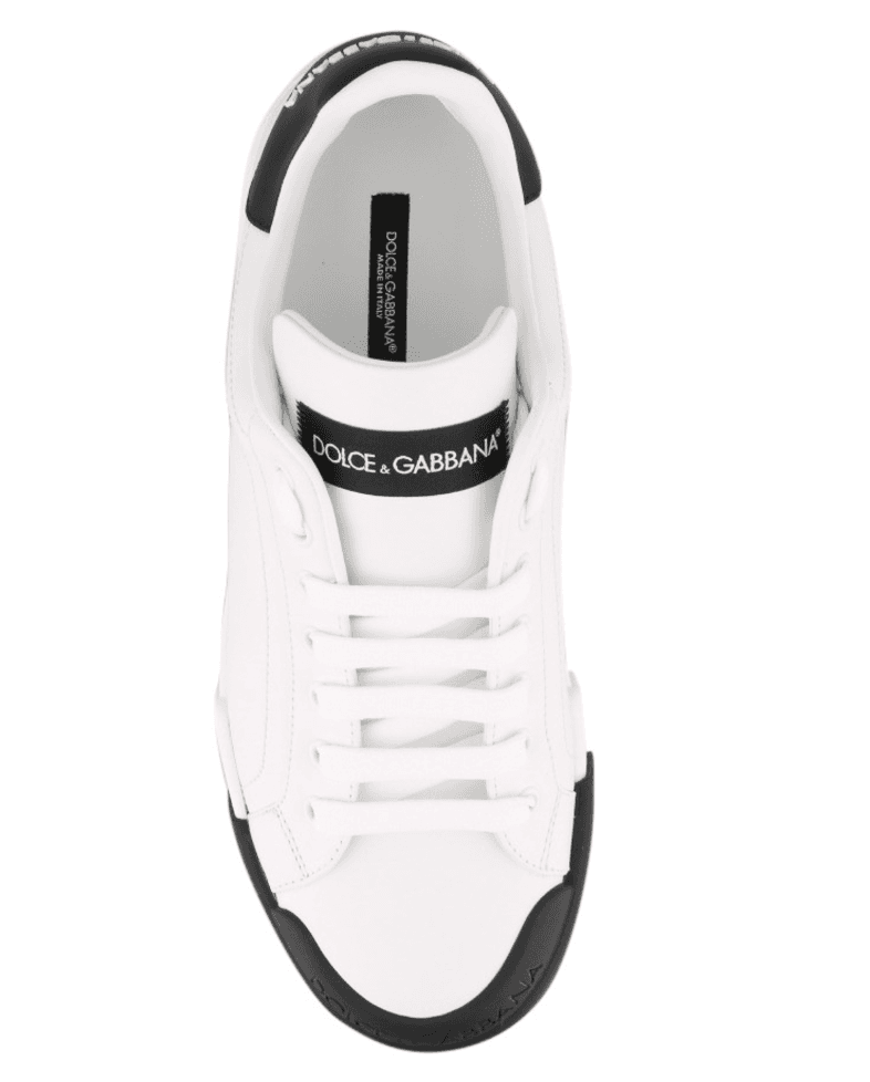 Sneakers portofino bianco e nero