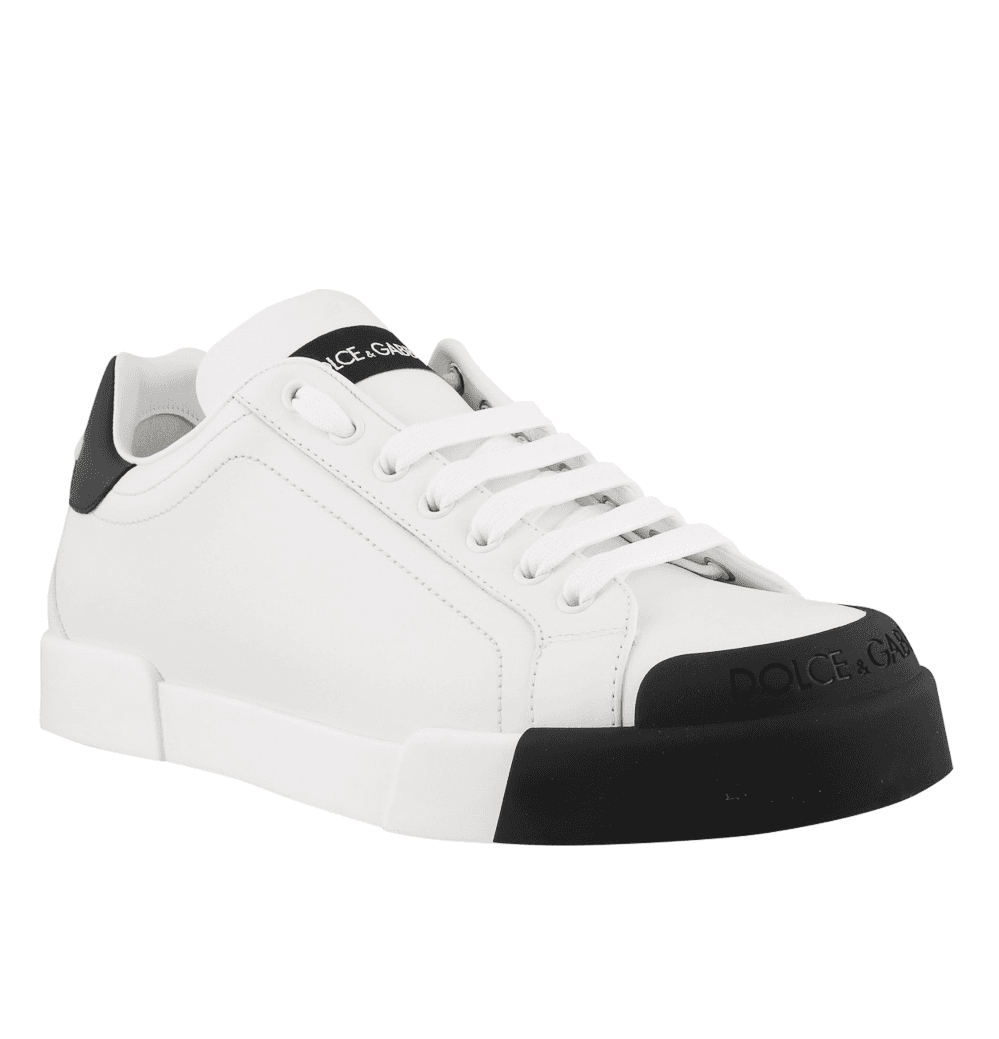 Sneakers portofino bianco e nero
