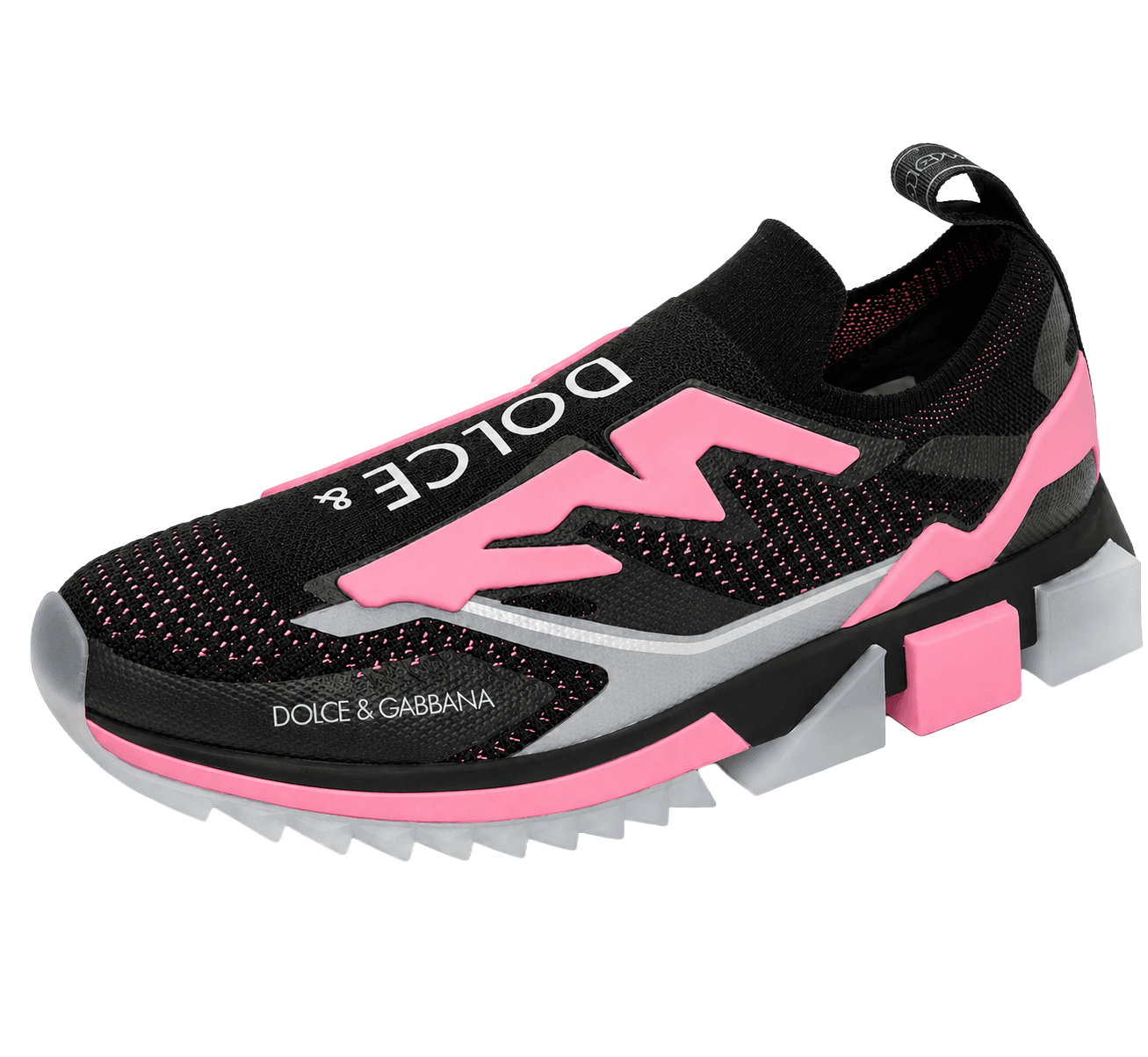 Sorrento sneakers nero rosa